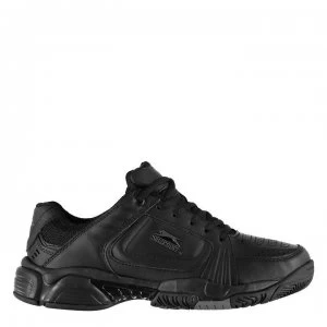 Image of Slazenger Junior Tennis Shoes - Black
