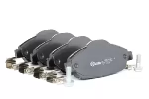 Image of BREMBO Brake pad set PEUGEOT P 61 101 1635058180,425393,425426 1609253080,1613259380,1617270080,1635058180,1647862780,425393,425426
