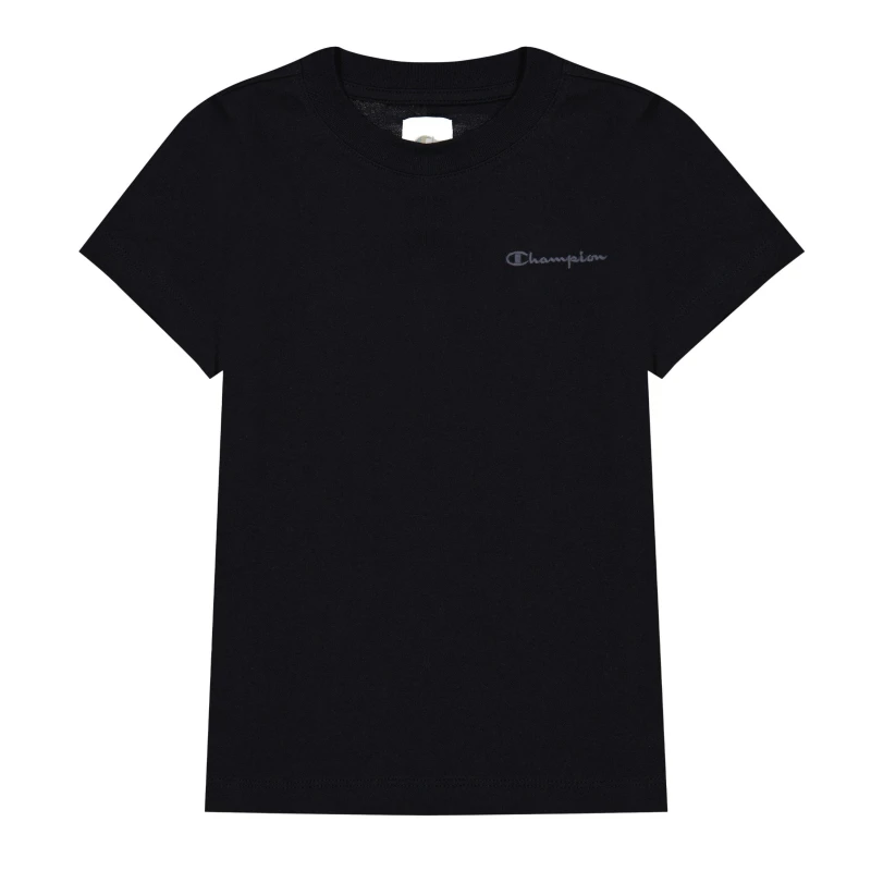 Image of Champion Ecftr Ts - Black 5 - 6 Years