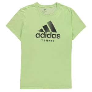 Image of adidas Category T Shirt Mens - Glow Green