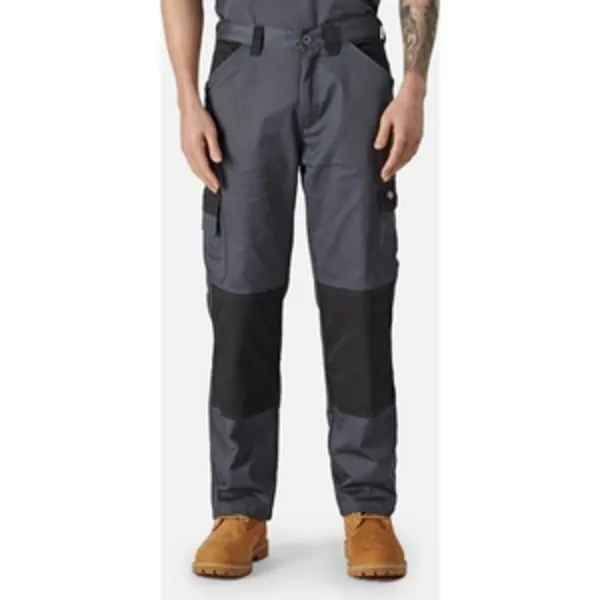 Image of Dickies Mens Grafter Duo Tone 290 Trousers WD4930BK40S Colour: Black
