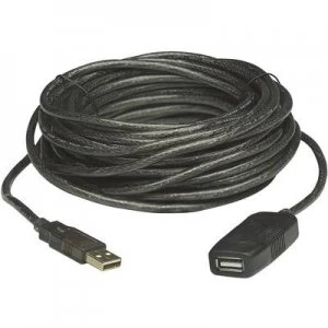 Image of Manhattan USB 2.0 Active Extension Cable 10m 150248