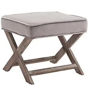 Image of HOMCOM Foot Stool 833-589V01GY 410 mm 450 mm Grey