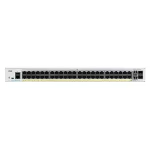 Image of Cisco Catalyst C1000-48P-4G-L network switch Managed L2 Gigabit Ethernet (10/100/1000) Gray Power over Ethernet (PoE)