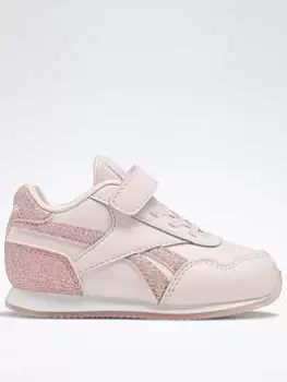 Image of Reebok Royal Classic Jog 3 Shoes, Pink, Size 7 Younger