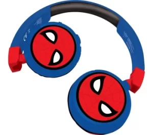 Image of Lexibook HPBT010SP Spider Man Bluetooth Wireless Kids Headphones