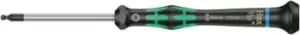 Image of Wera Hex Key, 3/32in Ball End, Hex Screwdriver
