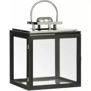 Image of Regents Park Large Stainless Steel Lantern - Premier Housewares