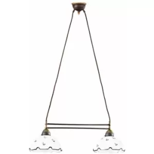 Image of 14kolarz - nonna antique brass candlestick, height 21 Cm