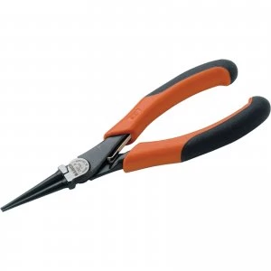 Image of Bahco 2521G Round Nose Ergo Handle Pliers 140mm