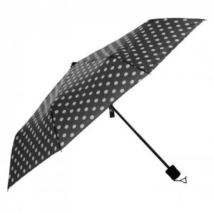 Image of Slazenger Web Fold Umbrella - Black/Polka