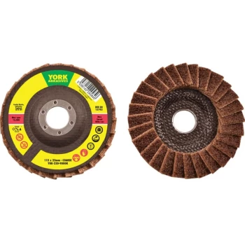Image of 115X22.23MM Non Woven Flap Disc Coarse - York