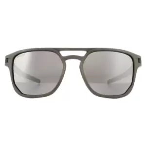 Image of Square Matte Olive Prizm Black Sunglasses