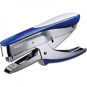 Image of Leitz Handheld stapler 5548-00-33 Stapling capacity:25 sheets (80 g/m²) Blue (metallic)
