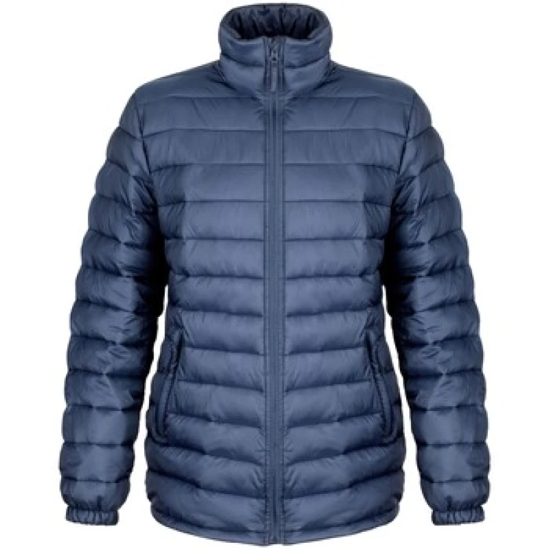 Image of Result Result Men Ice Bird Padded Jacket in Navy Size: Small Navy S Male 5063470898640