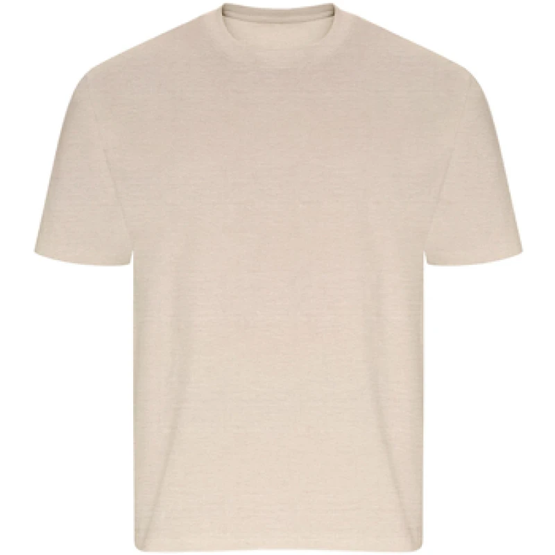 Image of Ecologie Ecologie Men Arrow Heavy Oversized T-Shirt in Stone Size: X-Small Stone XS Male 5063703845786