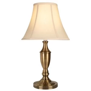 Image of Village At Home Vienna Table Lamp - Antique Brass