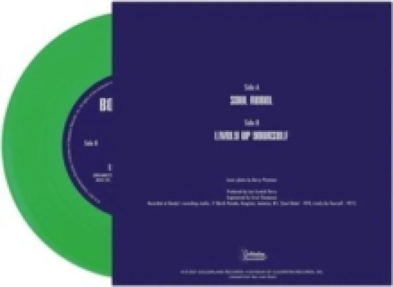 Image of Bob Marley Bob Marley Soul Rebel - Limited Edition Green 7" Vinyl Single in Black One Size Unisex 0889466263347