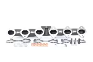 Image of METZGER Exhaust Manifold with seal 2101001 Exhaust Header,Exhaust Collector BMW,3 Limousine (E46),5 Limousine (E60),5 Touring (E61),3 Touring (E46)