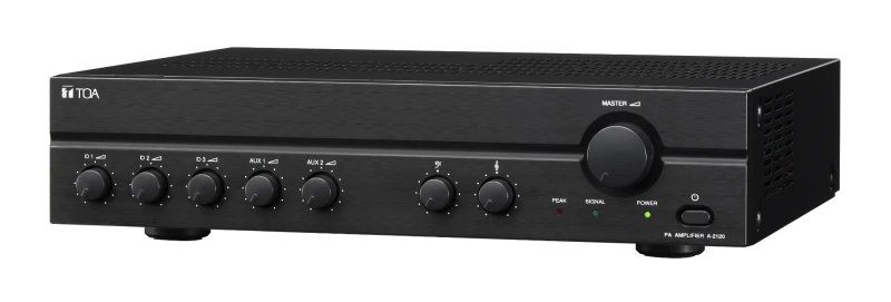 Image of TOA A-2120 audio amplifier Performance/stage Black