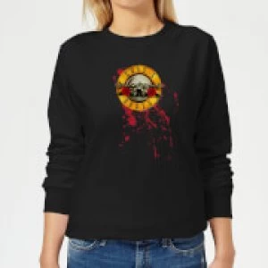 Image of Guns N Roses Bloody Bullet Womens Sweatshirt - Black - M