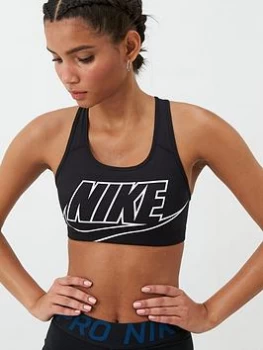 Image of Nike Medium Support Futura Sports Bra - Black