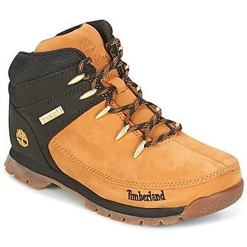 Image of Timberland EURO SPRINT boys's Childrens Mid Boots in Brown kid,4,5,5.5,6.5,3.5,4