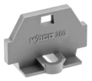 Image of Wago 260-361 End Plate, Grey