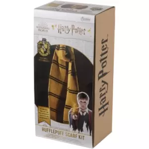Image of Eaglemoss Hufflepuff House Scarf Knit Kit