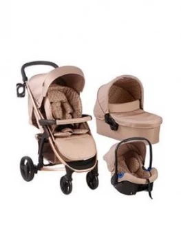Image of My Babiie Dreamiie Mb200 Mocha Monogram Travel System