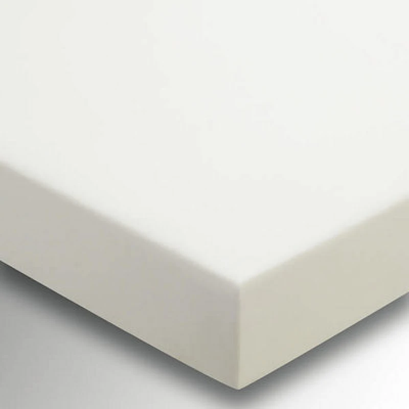 Image of Helena Springfield Helena Springfield 'Plain Dye' Polycotton Fitted Sheet Extra Deep in Ivory Size: Super King Fitted Ivory Super King Fitted Unisex