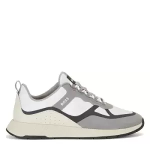 Image of Hugo Boss Green Titanium Runn Lymx Running White Trainers
