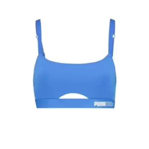 Image of Puma Padded Sporty Top Womens - Blue