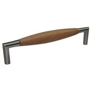 Image of BQ Satin Nickel Effect Bar Furniture Handle Pack of 1