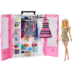Image of Barbie GBK12 Fashionistas Ultimate Closet Doll and Accessory