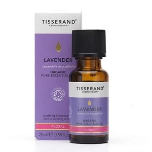 Image of Tisserand Aromatherapy Lavender Organic Essential Oil 20ml