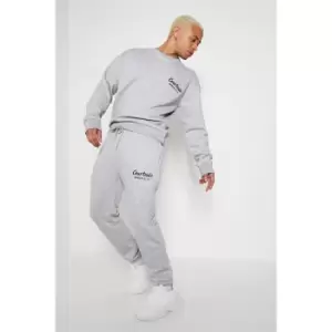 Image of I Saw It First Mens Embroidered Graphic - Grey