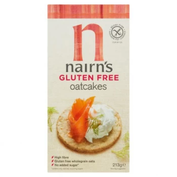 Image of Nairns Gluten Free Oatcakes - 213g (Case of 8)