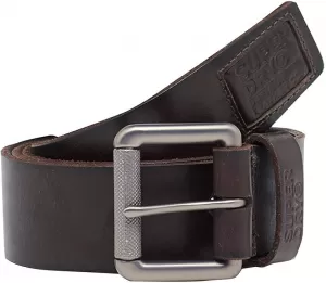 Image of Superdry Premium Boxed Leather Belt - Dark Brown , Dark Brown, Size S, Men