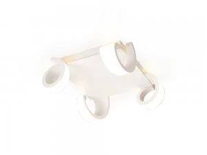 Image of 4 Light Ceiling, 48W LED, 3000K, 3600lm, Sand White