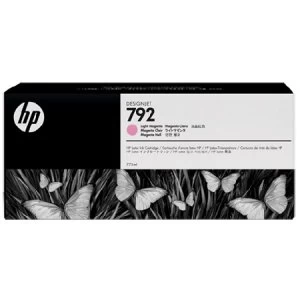 Image of HP 792 Light Magenta Latex Designjet Ink Cartridge