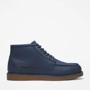 Image of Timberland Newmarket Ii Moc-toe Chukka Boot For Men In Navy Dark Blue, Size 11