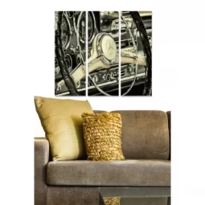 Image of MDF233385406 Multicolor Decorative MDF Painting (3 Pieces)