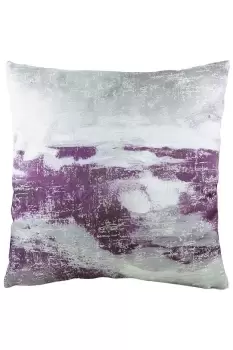 Image of Landscape Abstract Hand-Painted Printed Cushion