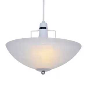 Image of Alabaster White Ceiling Pendant Shade