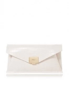 Image of Dune London Benvela Clutch Bag - White