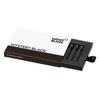 Image of Mont Blanc - Ink Cartridges, Mystery Black - Ink Cartridge - Black