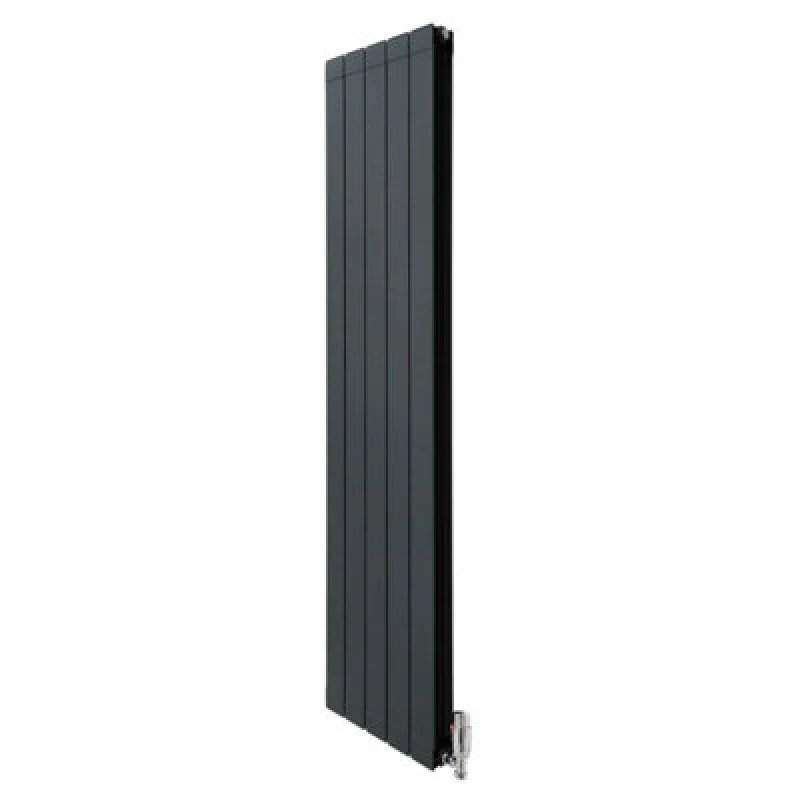 Image of MONSTER-SHOP Aluminium Designer Radiator 1800mm x 395mm & trv Chrome Valves 5055986194552