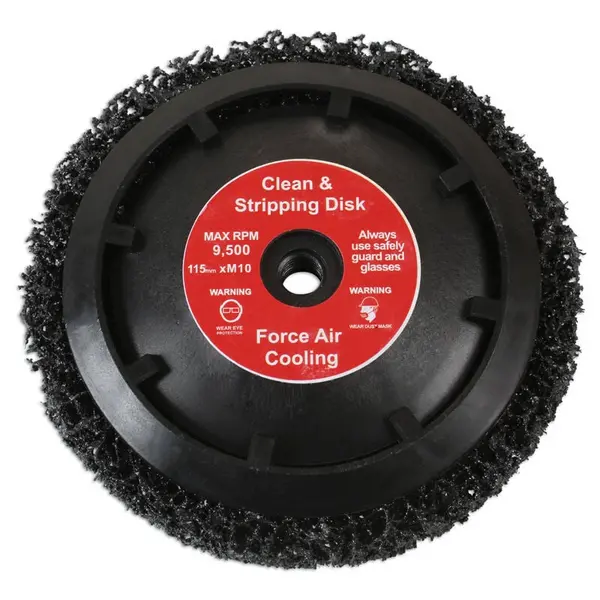 Image of Connect Smart Clean Stripping Disc 115mm 4 1/2 Cleans Surfaces Faster 32142 - Connect 5018341321420