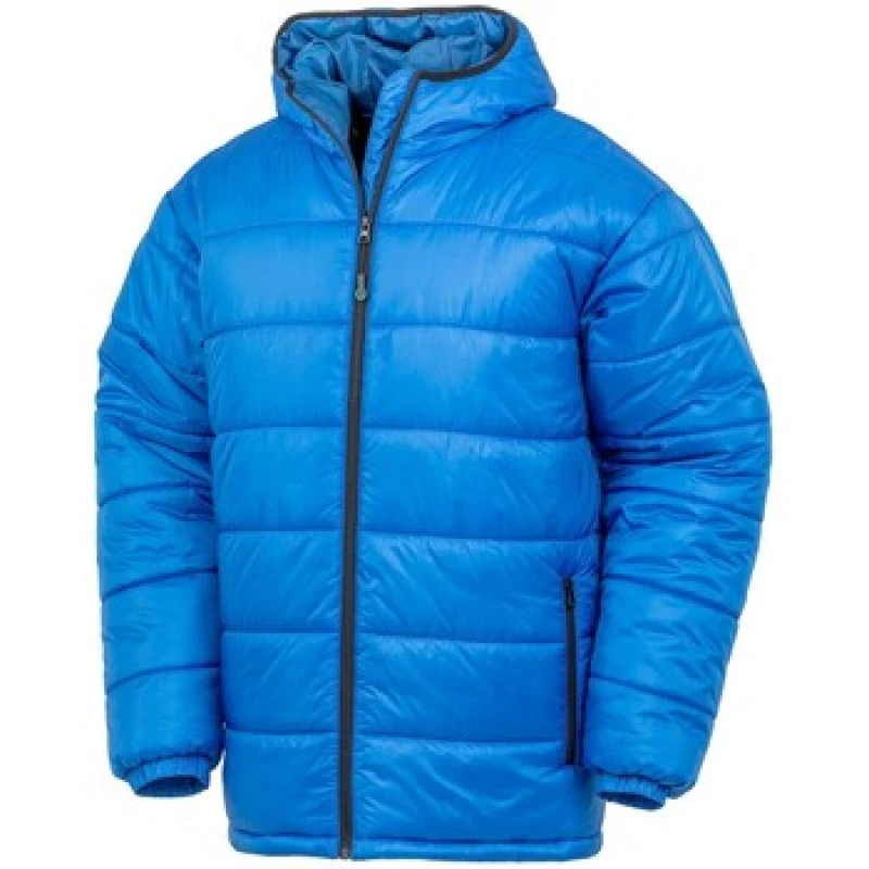 Image of Result Result Men Padded Parka in Blue Size: X-Small Blue XS Male 5063527161246